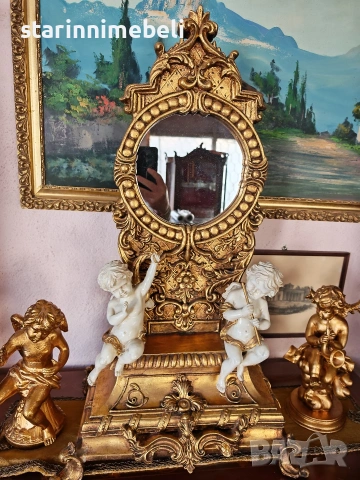 Красив бароков комплект , снимка 2 - Други стоки за дома - 54105954