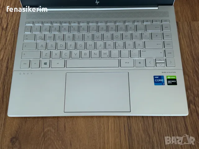 14' Full HD+ Core i7-1165G7 HP Envy 16GB LPDDR4X/256GB NVMe/Win 11/Nvidia GTX 1650 Ti 4GB/Бат 6ч, снимка 9 - Лаптопи за игри - 55353334