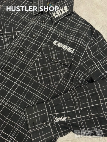 Мъжка риза COOGI. Размер S/M, снимка 3 - Ризи - 54102380