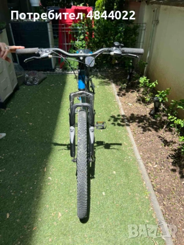 Велосипед със скорости SPRINT - Hunter, 27.5", син/сив, снимка 2 - Велосипеди - 54738621