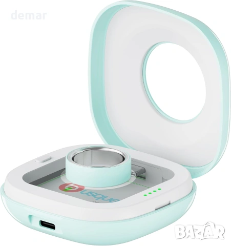 Зарядно кейс (док) за Oura Ring 4 – 2-в-1 преносимa кутия с USB порт и защита