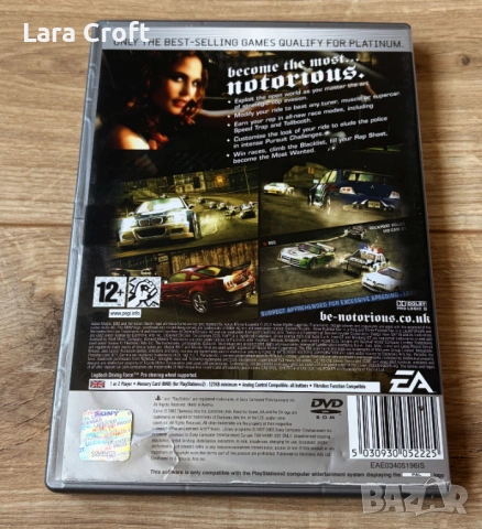 PS2 Need for Speed: Most Wanted , снимка 3 - Игри за PlayStation - 54309108
