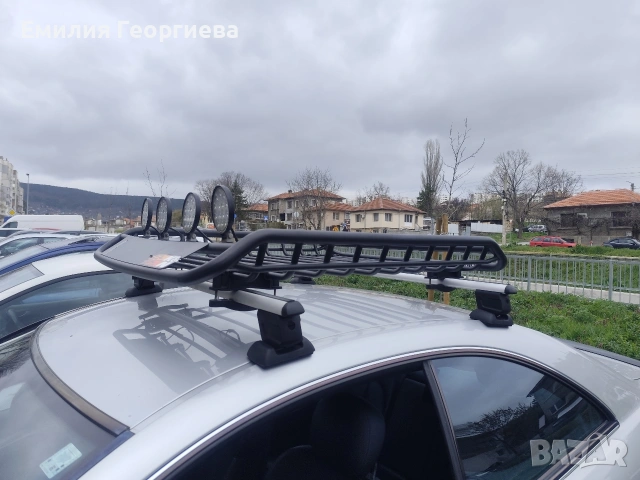 Покривен багажник – кошница + багажни греди + LED прожектори., снимка 3 - Аксесоари и консумативи - 54156307
