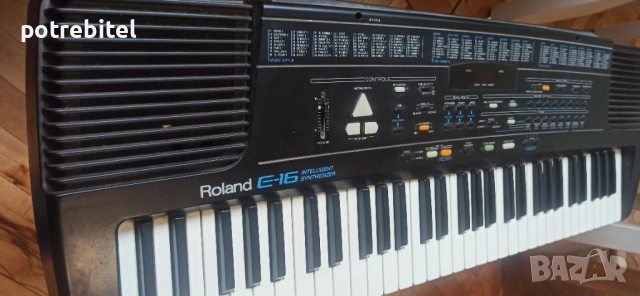 Roland E 16 синтезатор,клавир,аранжор, снимка 6 - Синтезатори - 54068128