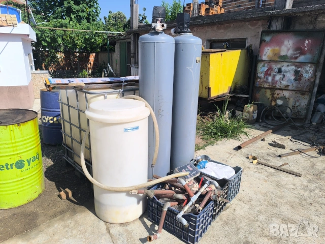 Омекотителна инсталация за вода Eurowater Module 80 SM с капацитет 6м3/час, снимка 3 - Други машини и части - 49385377