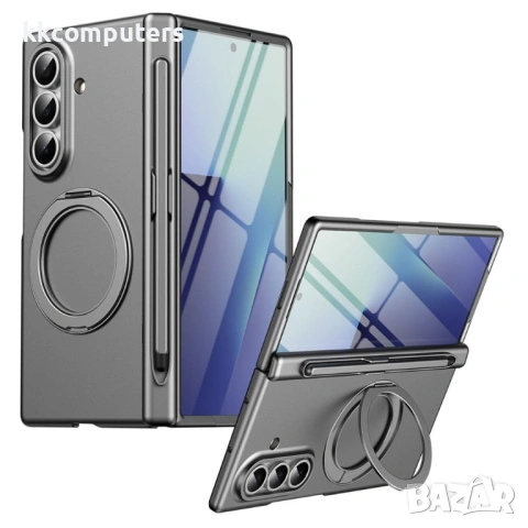 Калъф за Samsung Galaxy Z Fold8 със Стойка, Писалка и Протектор – 4 цвята, снимка 2 - Калъфи, кейсове - 54680496