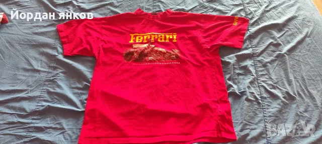 Винтидж оригинална тениска Ferrari F1 (1999 г.) – Размер XXL – Червена, снимка 2 - Тениски - 55367592