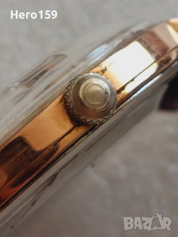 Два броя мъжки часовници;Certina automatic 27 jewels,и BASIS sport стоп секунди хронометър 1940год., снимка 14 - Мъжки - 54810116