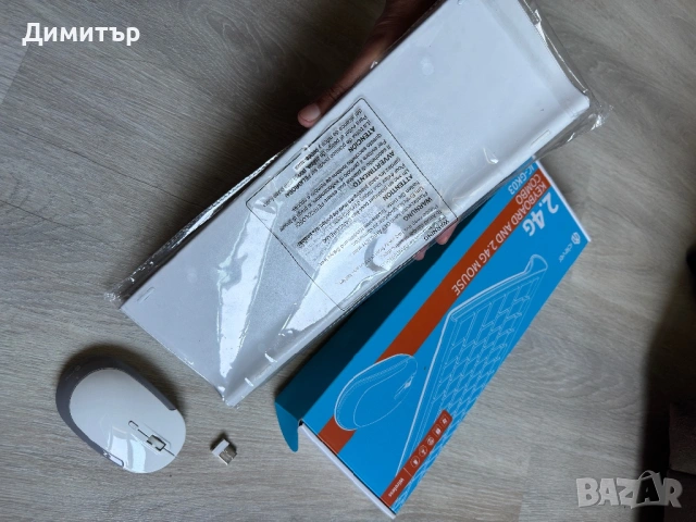 Безжични клавиатура и мишка Iclever, снимка 4 - Клавиатури и мишки - 54794030