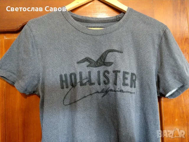 Тениска Hollister S/M., снимка 4 - Тениски - 55508432