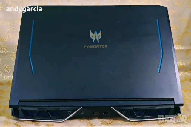 RTX 2080 8GB 190W/Core i7-9750H/17.3 G-SYNC 144Hz IPS/16GB RAM/512G SSD+1TB/Acer Predator Helios 700, снимка 2 - Лаптопи за игри - 55545538