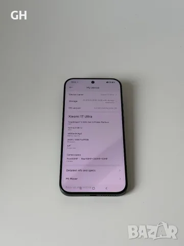 Xiaomi 17 Ultra 512 GB Starlit Green |Като нов | , снимка 3 - Xiaomi - 55399073