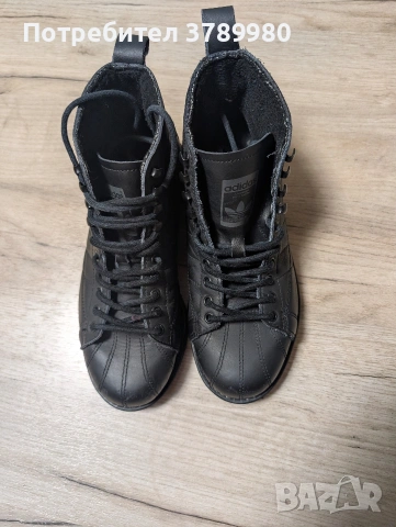 Adidas Superstar дамски 37 1/3, снимка 2 - Маратонки - 54399193