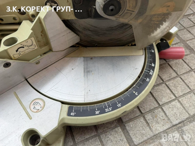 Настолен потапящ циркуляр MAKITA LS1040, снимка 7 - Триони и циркуляри - 54383154