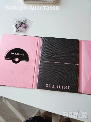 BLACKPINK – DEADLINE албум / комплект с CD, фотобук, карти, стикери и плакат, снимка 4 - CD дискове - 55332671