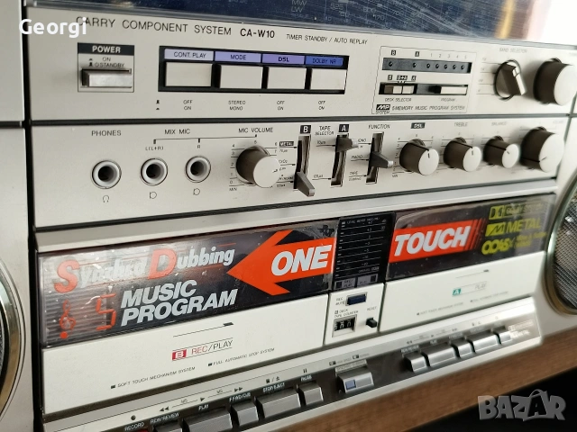 AIWA CA-W10 радио касетофон, снимка 5 - Радиокасетофони, транзистори - 55244106