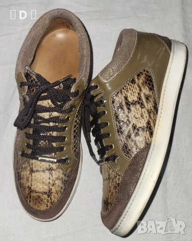JIMMY CHOO оригинални змийска кожа № 37, снимка 7 - Маратонки - 54904305
