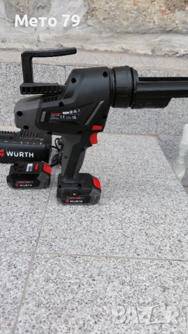 Wurth AKP 12 COMPACT,Акумулаторен пистолет за силикон , снимка 4 - Други инструменти - 54292881