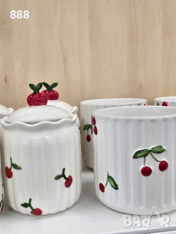 чаши подноси диспенсъри купи бурканчета саксии череши, снимка 4 - Чаши - 53986508
