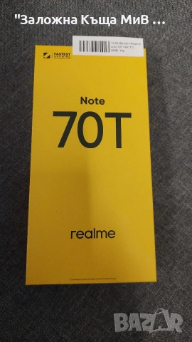 REALME NOTE 70 T 