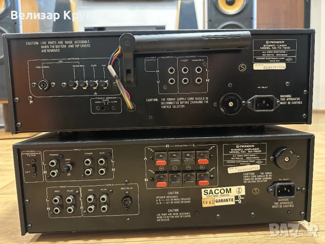 PIONEER SA-7800/PIONEER TX-7800, снимка 12 - Ресийвъри, усилватели, смесителни пултове - 54766895