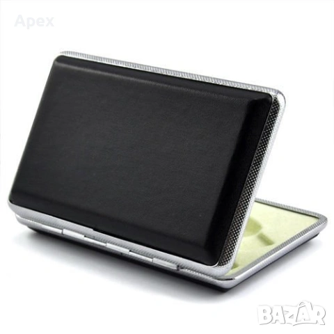 Кожена Табакера за Цигари 80мм 100мм Slim.Луксозни Табакери за Цигари. Подарък за Пушачи.Кейс Цигари, снимка 8 - Табакери - 54169670