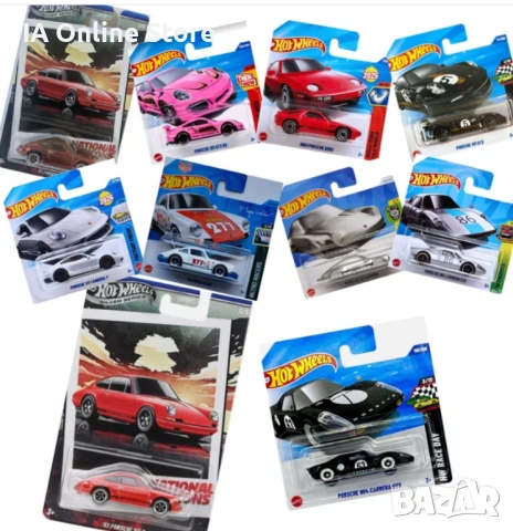 Hot Wheels Porsche GT3 RS; 911; 928; 904; Carrera; Rallye; Turbo; 934 Pantone, снимка 2 - Колекции - 52023003
