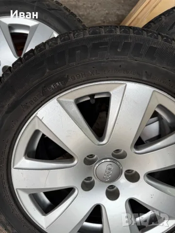 Гуми с джанти Audi 225/55/16, снимка 8 - Гуми и джанти - 55425652