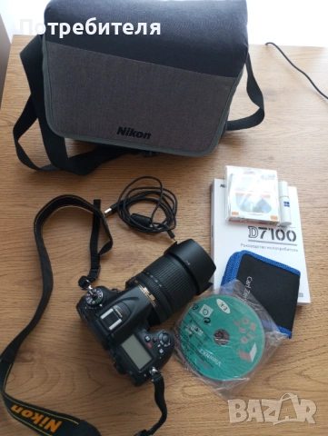 Фотоапарт Nikon D 7100, снимка 5 - Фотоапарати - 54129992