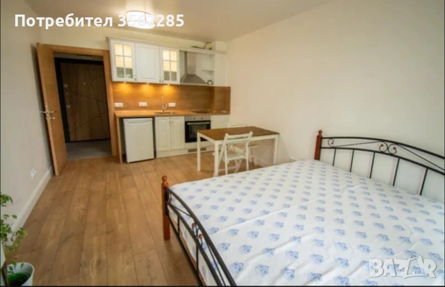 Дава се под наем нов едностаен с градина, обзаведен от собственик , снимка 5 - Апартаменти - 53823255