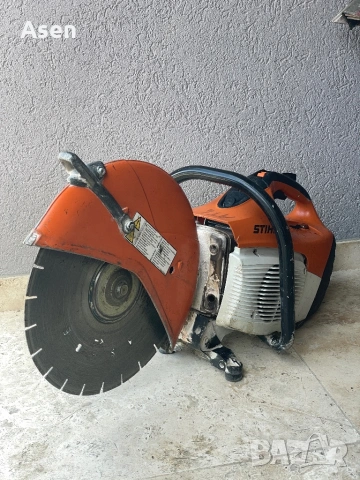 Stihl ts 420 Фугорез Бетон Асфалт Желязо, снимка 2 - Други машини и части - 54516193