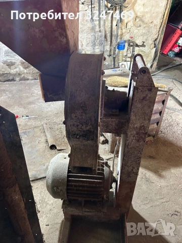 Фуражомелка с електромотор 7,5 kw 2900об., снимка 2 - Електродвигатели - 54688348