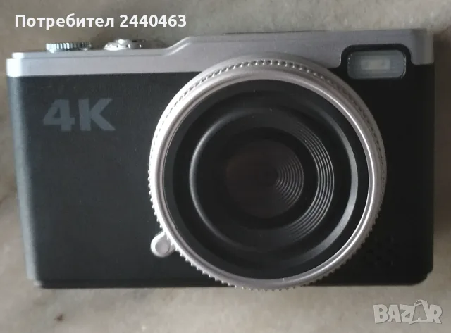 Digital Camera, 64MP Autofocus Vlogging Camera with 16G, 2.4" 180° Flip Screen, Дигитален фотоапарат, снимка 3 - Фотоапарати - 55243315