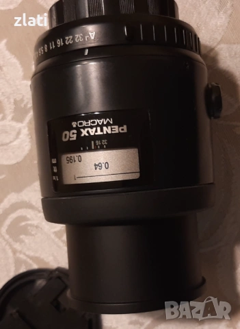 SMC Pentax-FA 1:2.8 50mm MACRO, снимка 4 - Обективи и филтри - 54663679