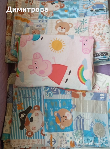 комплект оликотена завивка, чаршафи за кошара , снимка 2 - Спално бельо и завивки - 54745986