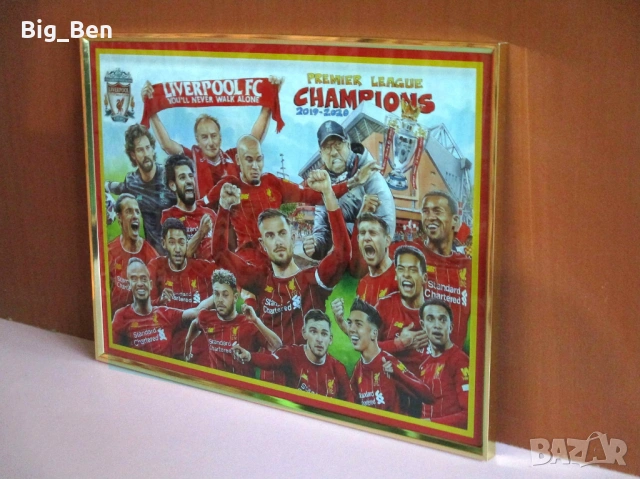 Картини Liverpool - Premier League Champions 2020/2025, снимка 4 - Футбол - 54371006