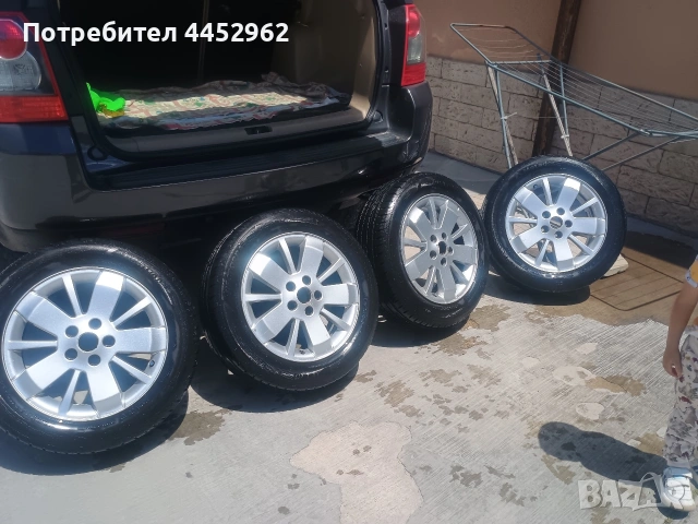 гуми с джанти 205/55 r16, снимка 5 - Гуми и джанти - 55178282