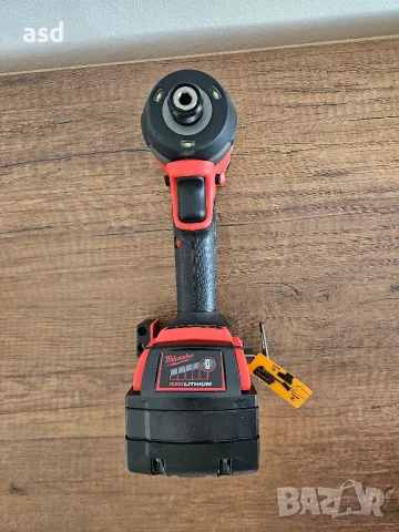 Акумулаторен ударен Импакт Milwaukee M18 FID3-502X/ 18V 2x5Ah батерии и зарядно , снимка 7 - Винтоверти - 55436719