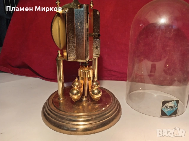 Германски настолен часовник Kundo, снимка 6 - Антикварни и старинни предмети - 55244166