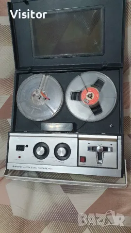 Преносим ролков магнетофон SANYO MR-115, снимка 3 - Декове - 55578903