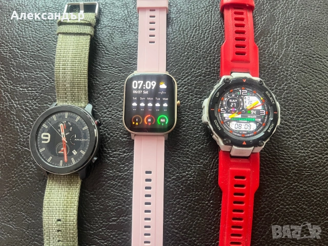 Xiaomi Amazfit T-REX, Xiaomi Amazfit GTR 47MM, Xiaomi Amazfit GTS, снимка 2 - Смарт часовници - 55066464