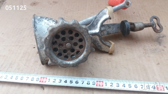 стара соц. масивна месомелачка , снимка 7 - Антикварни и старинни предмети - 54034178