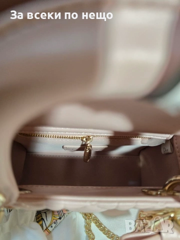 Mini Lady Dior Дамска Чанта От Агнешка Кожа Код Brand Luxury Fashion24, снимка 7 - Чанти - 54960798