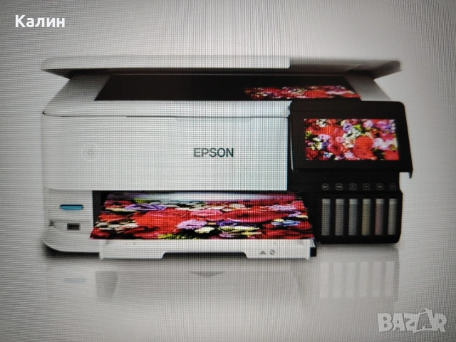 EPSON L8160 фото принтер, снимка 3 - Принтери, копири, скенери - 54863150