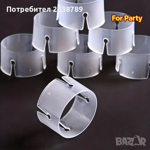 Закачалки за балони за арка 50 бр