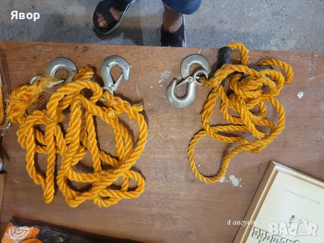 Въже за теглене на автомобил 3 тона, снимка 10 - Аксесоари и консумативи - 55568781