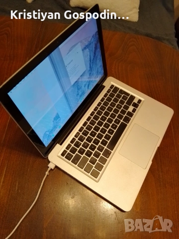 Apple MacBook 13” Aluminum 2008 – работещ, Mac OS Yosemite, снимка 5 - Лаптопи за работа - 54617906