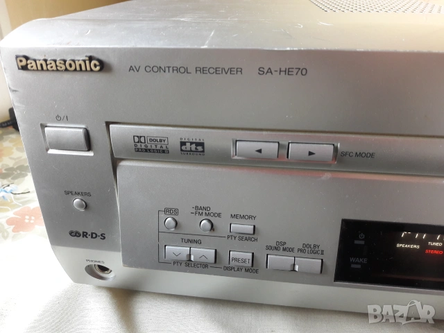 Panasonic AV Control Receiver SA-HE70, снимка 4 - Ресийвъри, усилватели, смесителни пултове - 55262770