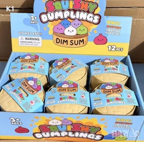 НА ЕДРО Squishy Dumpling, Мек Китайски хляб, Скуиши Dumplings Дъмплинг в кутия , снимка 2 - Образователни игри - 54347479