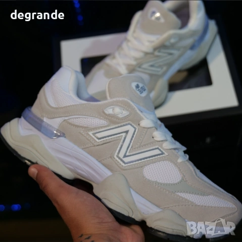 👟Маратонки NewBalance 9060 White, снимка 2 - Маратонки - 54755986